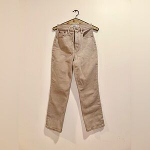 Abercrombie 90s Straight Ultra High Rise Curve Love Jeans 25/0